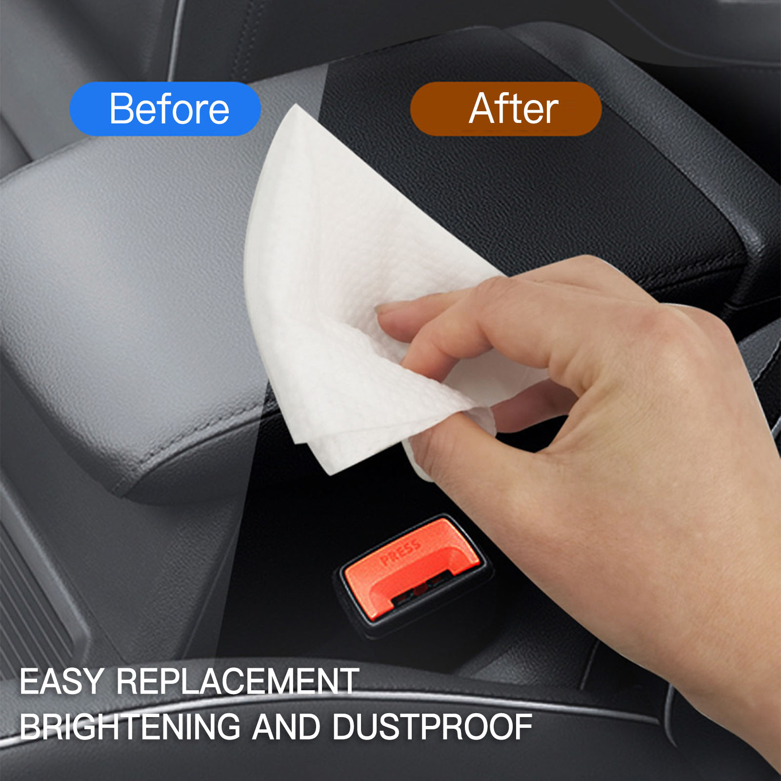 80 pz/sacchetto Salviette per  - Leather Cleaner Interior recensione e prezzo