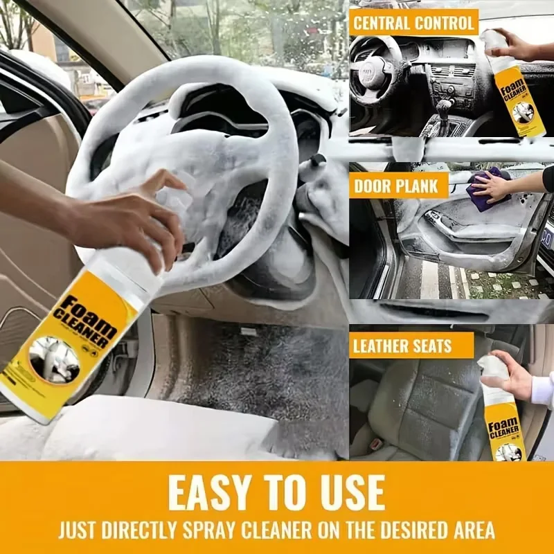 Spray detergente in schiuma mu - Leather Cleaner Interior recensione e prezzo